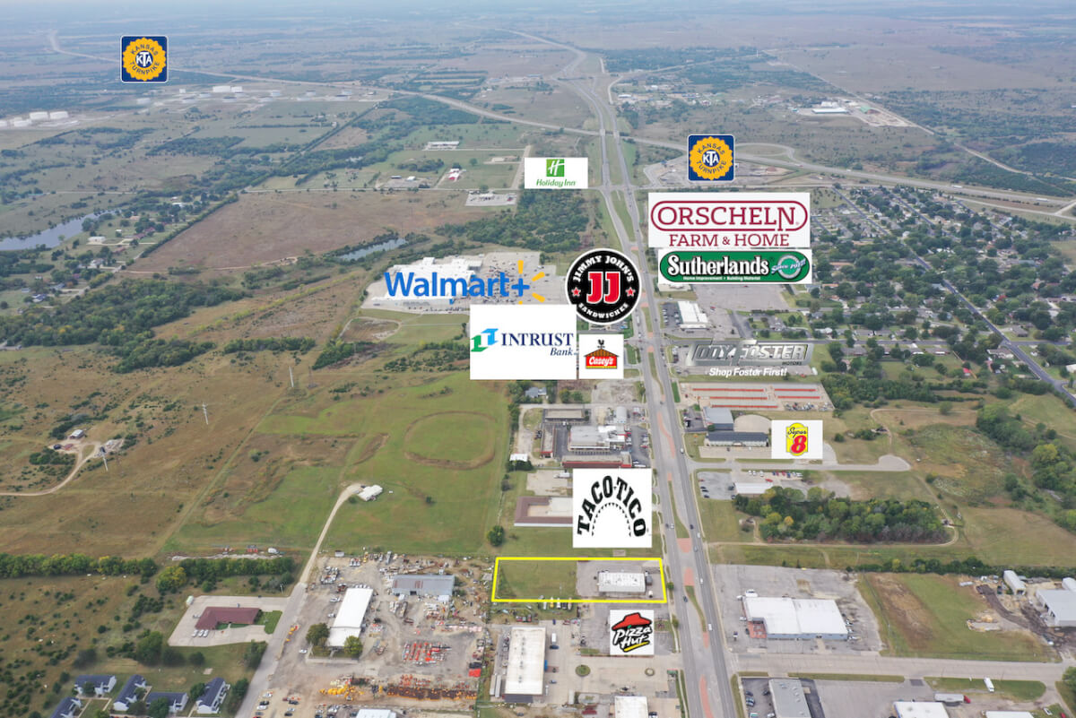 2435 W Central Ave, El Dorado Kansas Commercial Real Estate For Sale