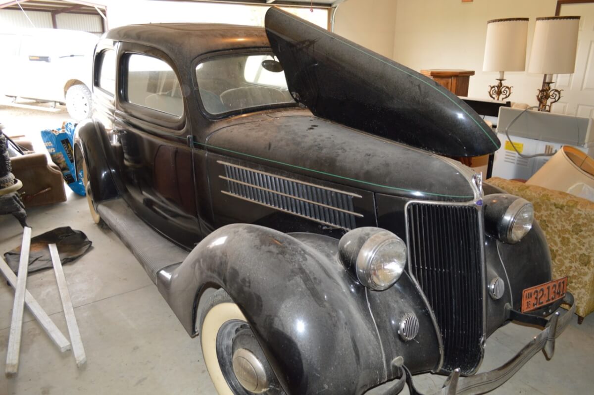 1936 Ford, Car Parts, Equipment, Tool, Furniture Auction Near Eureka